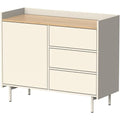 Commode gris clair design moderne