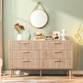 Commode polyvalente 6 tiroirs en bois