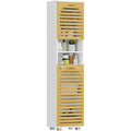 Colonne de rangement design moderne creme 30 x 40 x 171.5 cm