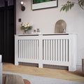 Cache-radiateur gris, escamotable, polyvalent et elegant