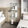 Vitrine dexposition en verre 1 porte