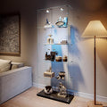 Pour entree et plus, vitrine gris en panneau de particules