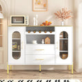 Buffet en MDF et verre entretien facile